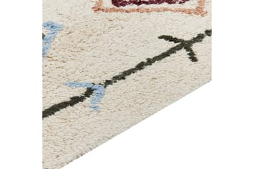 Corum Ryeteppe 80x150 cm - Beige - Tekstiler - Tepper & Matter - Moderne tepper - Bomullstepper
