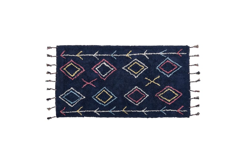 Corum Ryeteppe 80x150 cm - Svart - Tekstiler - Tepper & Matter - Moderne tepper - Ryeteppe