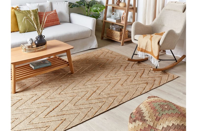 Daday Juteteppe 140x200 cm - Beige - Tekstiler - Tepper & Matter - Moderne tepper - Sisaltepper