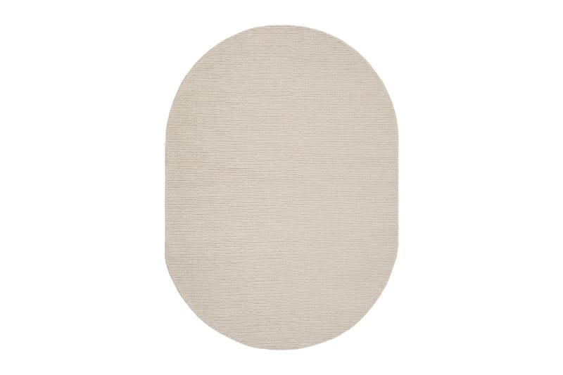 Dalarö Ullteppe 200x300 cm Avlang, Hvit