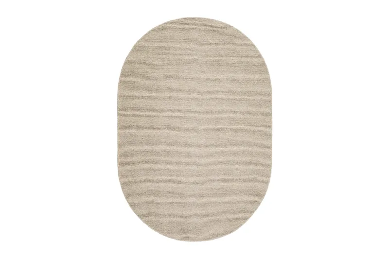 Dalarö Ullteppe 240x340 cm Avlang, Beige