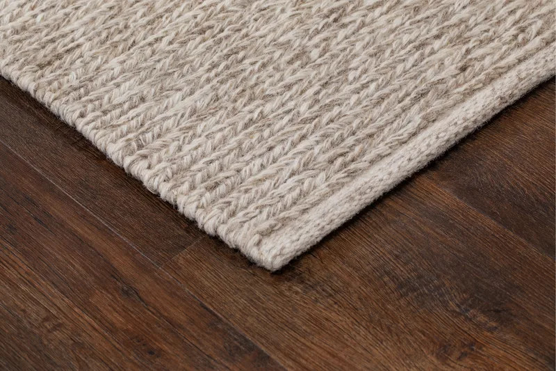 Dalarö Ullteppe 240x340 cm - Beige - Tekstiler - Tepper & Matter - Moderne tepper - Ullteppe