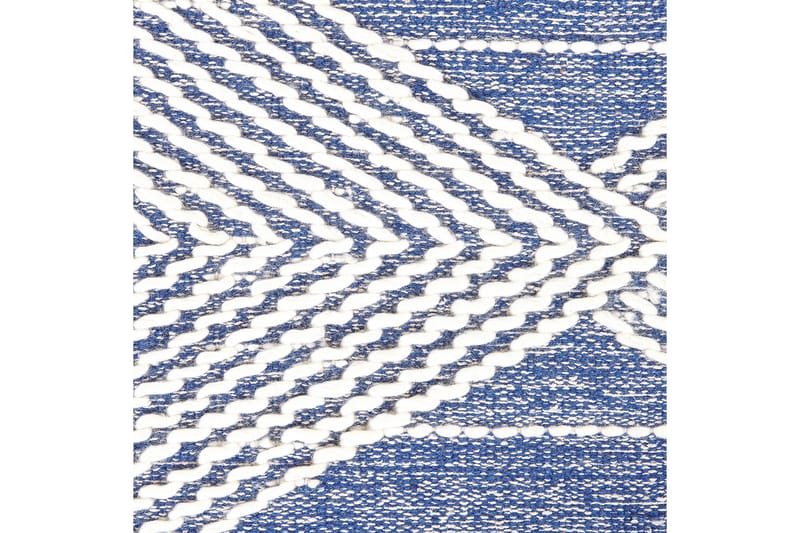 Datca Ullteppe 80x150 cm - Blå - Tekstiler - Tepper & Matter - Moderne tepper - Ullteppe
