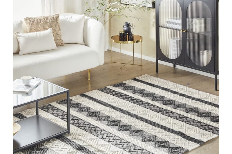 Davutlar Ullteppe 200x200 cm - Beige - Tekstiler - Tepper & Matter - Moderne tepper - Ullteppe