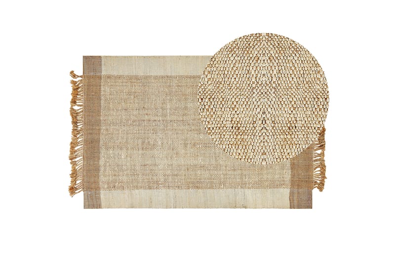 Dedemli Juteteppe 200x300 cm - Beige - Tekstiler - Tepper & Matter - Moderne tepper - Sisaltepper