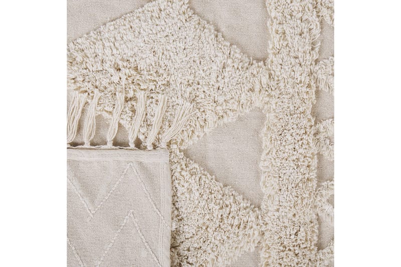 Didim Bomullsteppe 160x230 cm - Beige - Tekstiler - Tepper & Matter - Moderne tepper - Bomullstepper