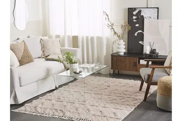 Didim Bomullsteppe 160x230 cm - Beige - Tekstiler - Tepper & Matter - Moderne tepper - Bomullstepper
