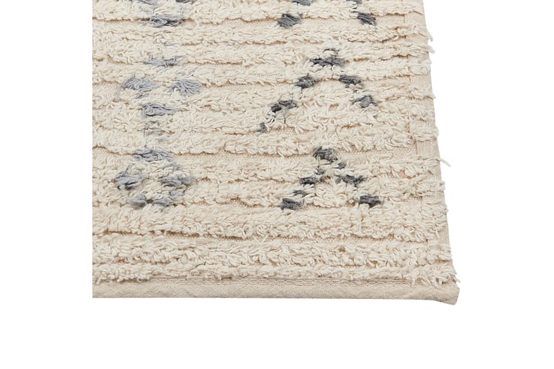 Dispur Bomullsteppe 140x200 cm - Beige - Tekstiler - Tepper & Matter - Moderne tepper - Bomullstepper