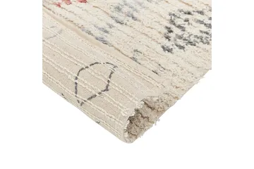 Dispur Bomullsteppe 140x200 cm - Beige - Tekstiler - Tepper & Matter - Moderne tepper - Bomullstepper