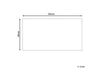 Dispur Bomullsteppe 80x150 cm - Beige - Tekstiler - Tepper & Matter - Moderne tepper - Bomullstepper
