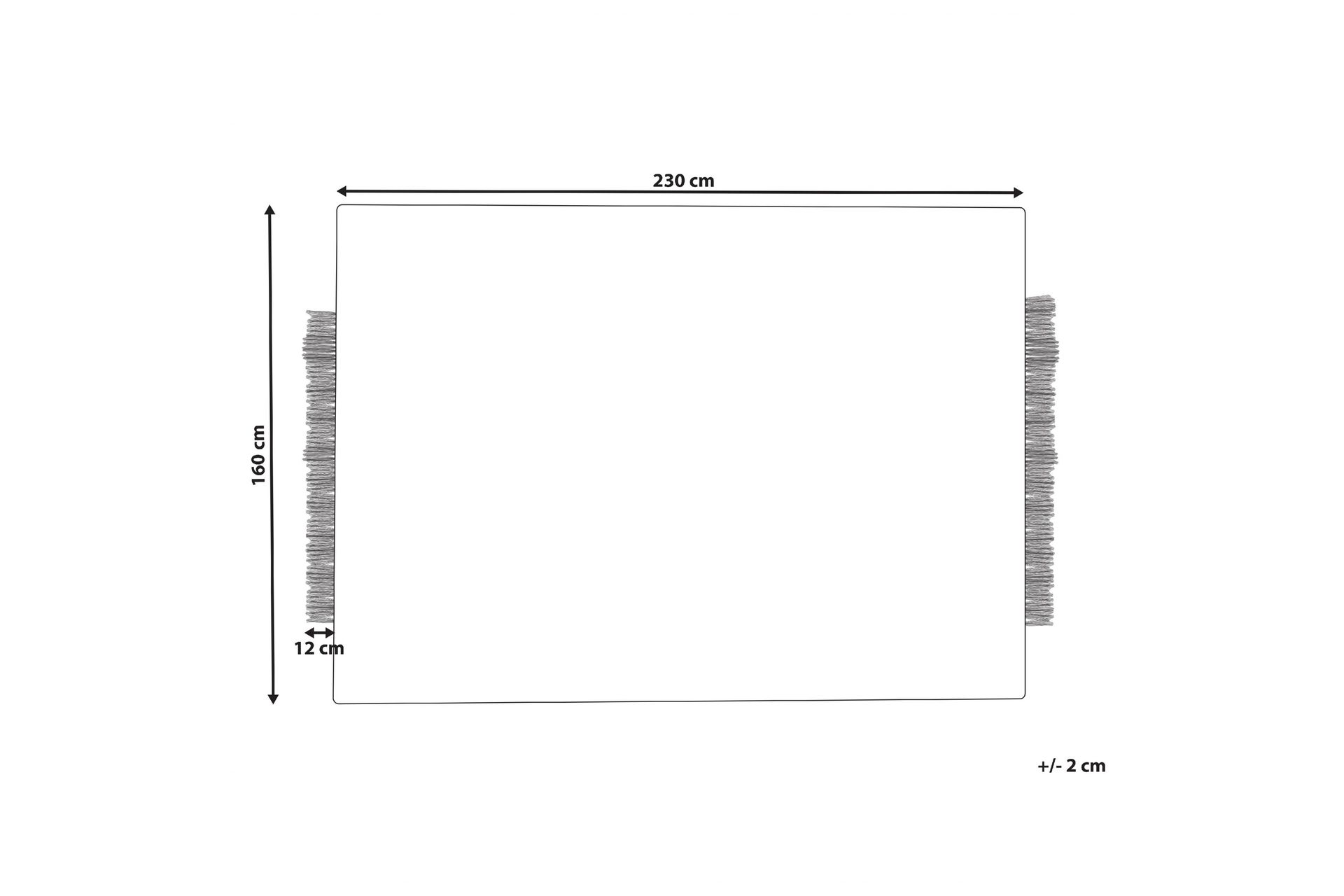 Divarli Ullteppe 160x230 cm - Beige - Tekstiler - Tepper & Matter - Moderne tepper - Ullteppe