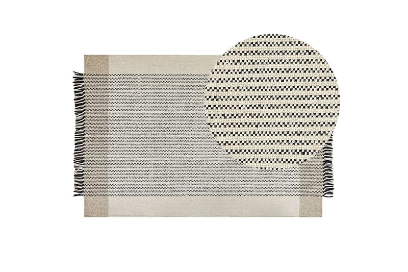 Divarli Ullteppe 200x300 cm - Beige - Tekstiler - Tepper & Matter - Moderne tepper - Ullteppe