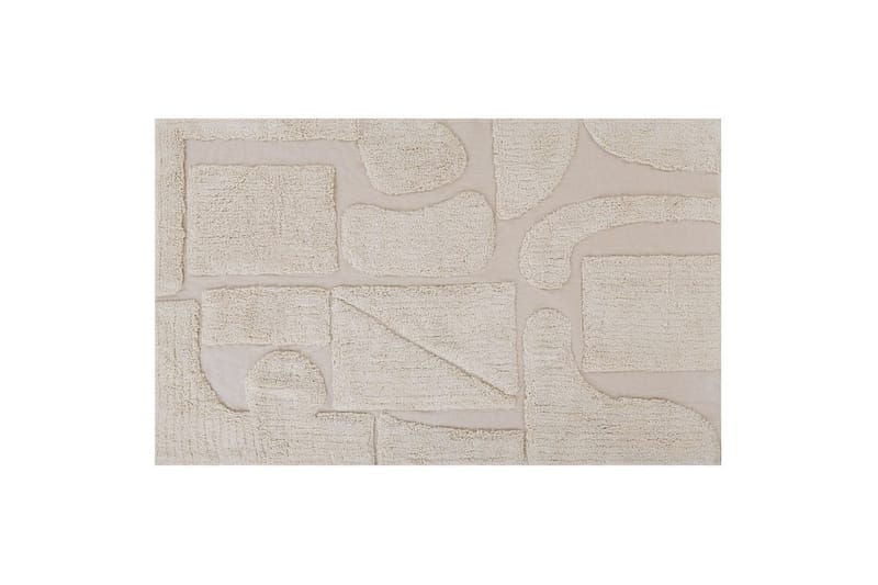 Diyadin Bomullsteppe 140x200 cm - Beige - Tekstiler - Tepper & Matter - Moderne tepper - Bomullstepper
