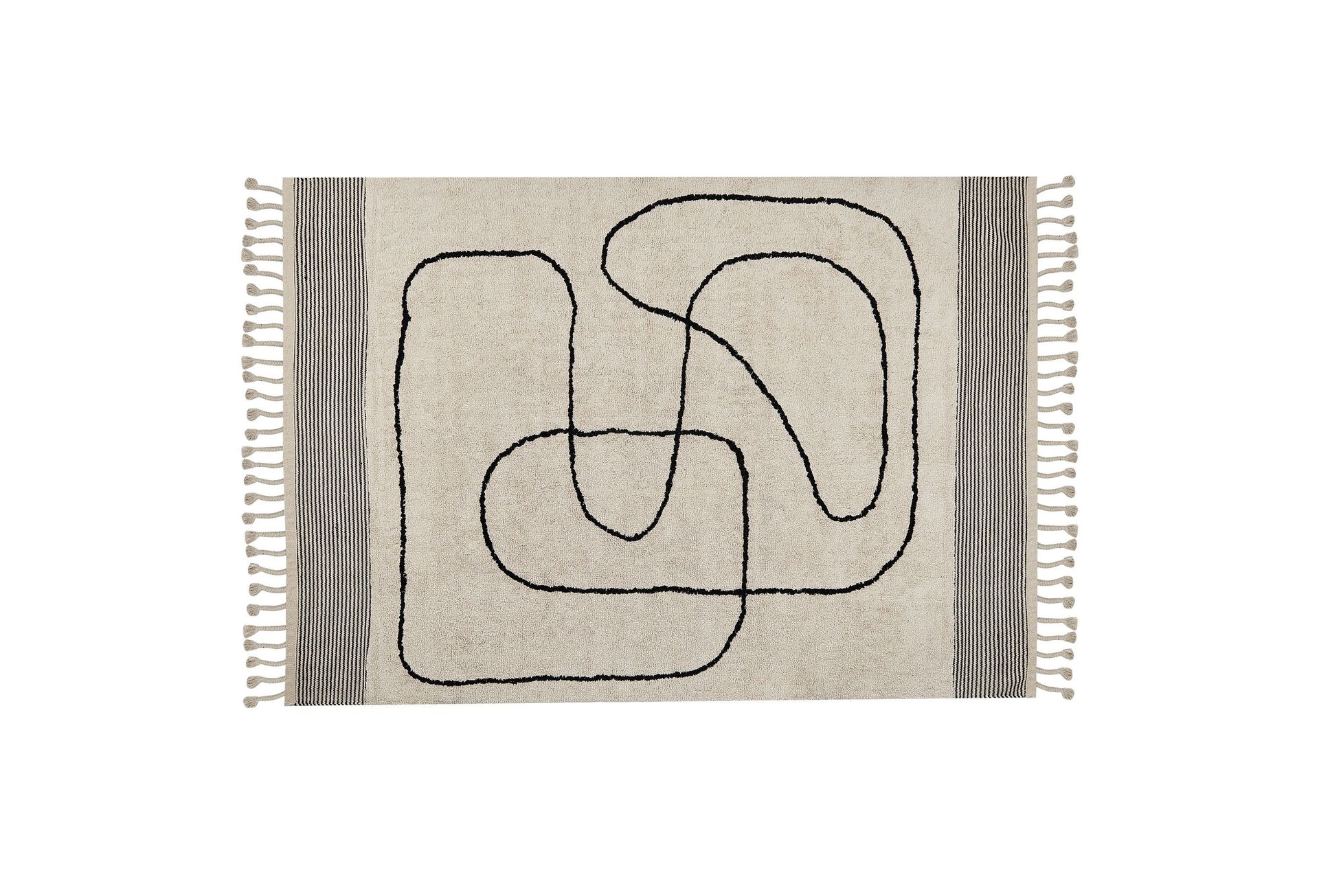 Dokuz Ryeteppe 140x200 cm - Beige