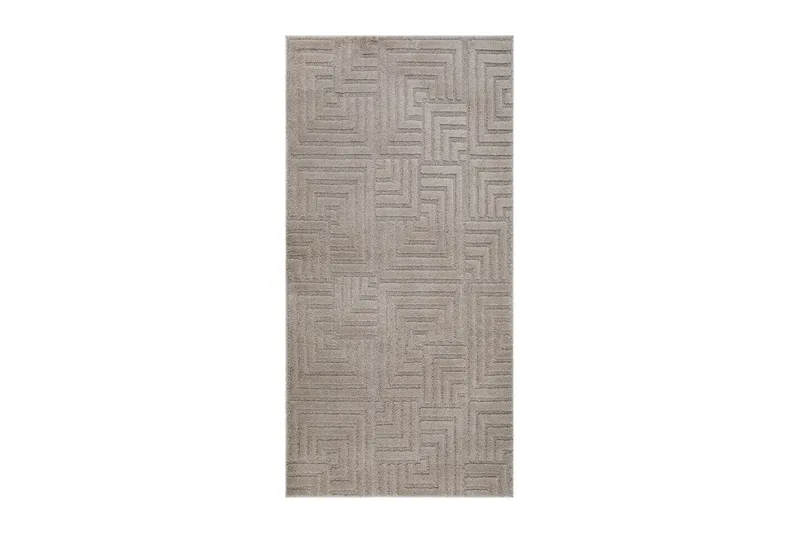 Doria Wiltonteppe 80x150 cm Oval, Beige