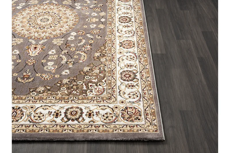 Dubai Medallion Wiltonmatte 200x290 cm - Grå - Tekstiler - Tepper & Matter - Moderne tepper - Friezematter