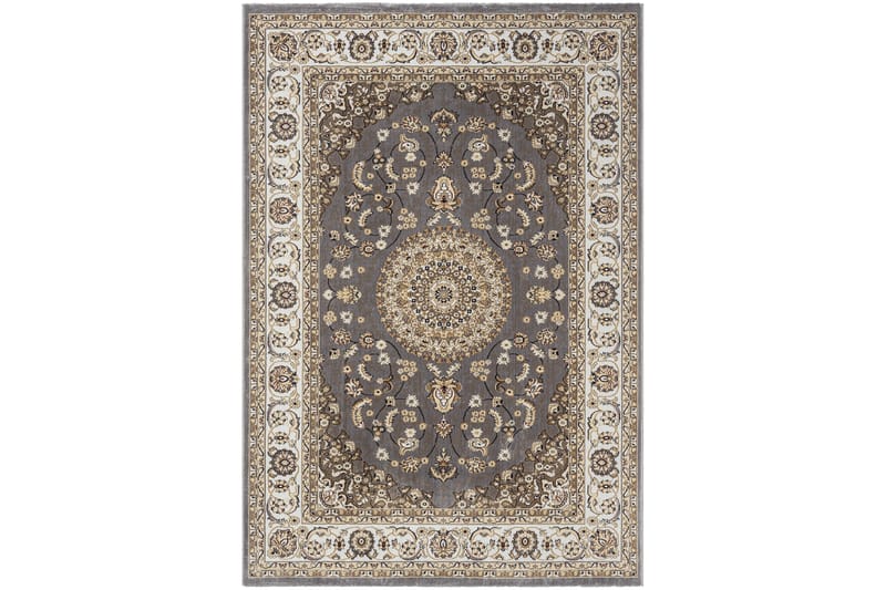 Dubai Medallion Wiltonmatte 240x340 cm - Grå - Tekstiler - Tepper & Matter - Moderne tepper - Wiltontepper