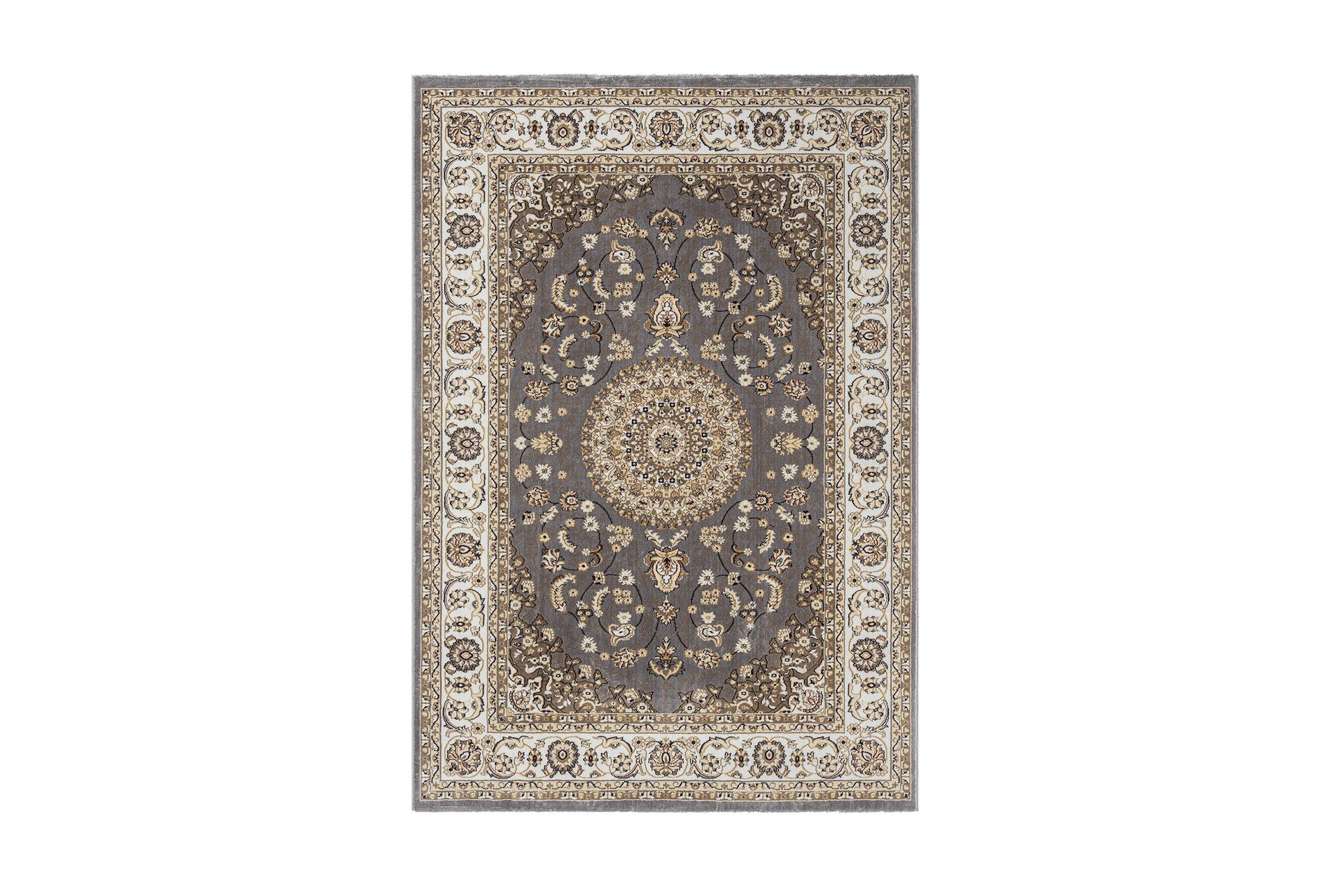 Dubai Medallion Wiltonmatte 80x150 cm - Grå