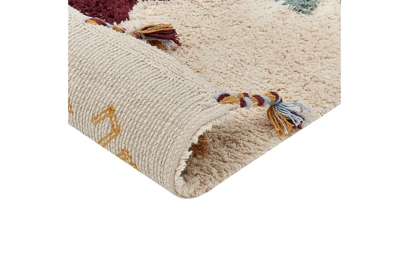 Duzce Ryeteppe 160x230 cm - Beige - Tekstiler - Tepper & Matter - Moderne tepper - Bomullstepper