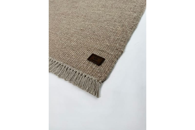 Eden Ullteppe 140x200 cm Rektangulær - Beige - Tekstiler - Tepper & Matter - Moderne tepper - Ullteppe