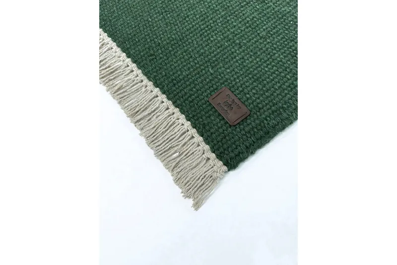 Eden Ullteppe 140x200 cm Rektangulær - Smaragdgrønn - Tekstiler - Tepper & Matter - Moderne tepper - Ullteppe