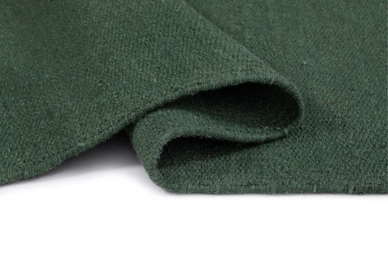 Eden Ullteppe 140x200 cm Rektangulær - Smaragdgrønn - Tekstiler - Tepper & Matter - Moderne tepper - Ullteppe