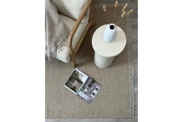 Eden Ullteppe 160x230 cm Rektangulær - Beige - Tekstiler - Tepper & Matter - Moderne tepper - Ullteppe