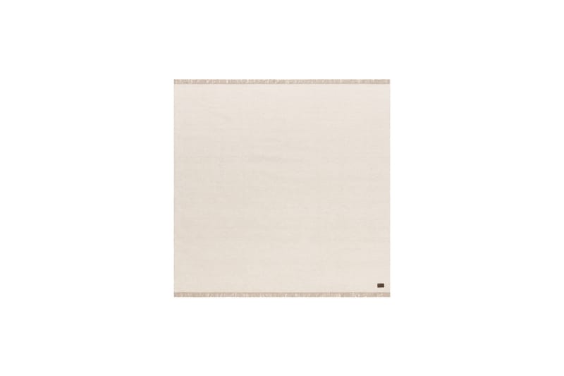 Eden Ullteppe 250x250 cm Kvadratisk - Creme - Tekstiler - Tepper & Matter - Moderne tepper - Ullteppe