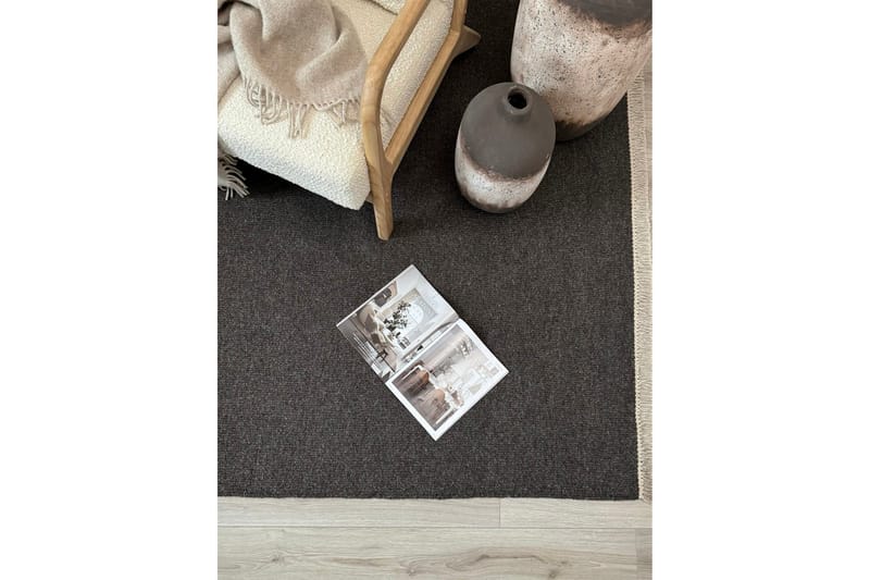 Eden Ullteppe 300x300 cm Kvadratisk - Taupe - Tekstiler - Tepper & Matter - Moderne tepper - Ullteppe