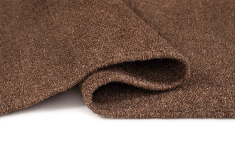 Eden Ullteppe 75x150 cm Rektangulær - Brun - Tekstiler - Tepper & Matter - Moderne tepper - Ullteppe