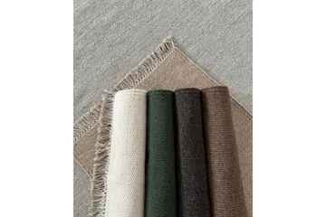 Eden Ullteppe 75x150 cm Rektangulær - Smaragdgrønn - Tekstiler - Tepper & Matter - Moderne tepper - Ullteppe