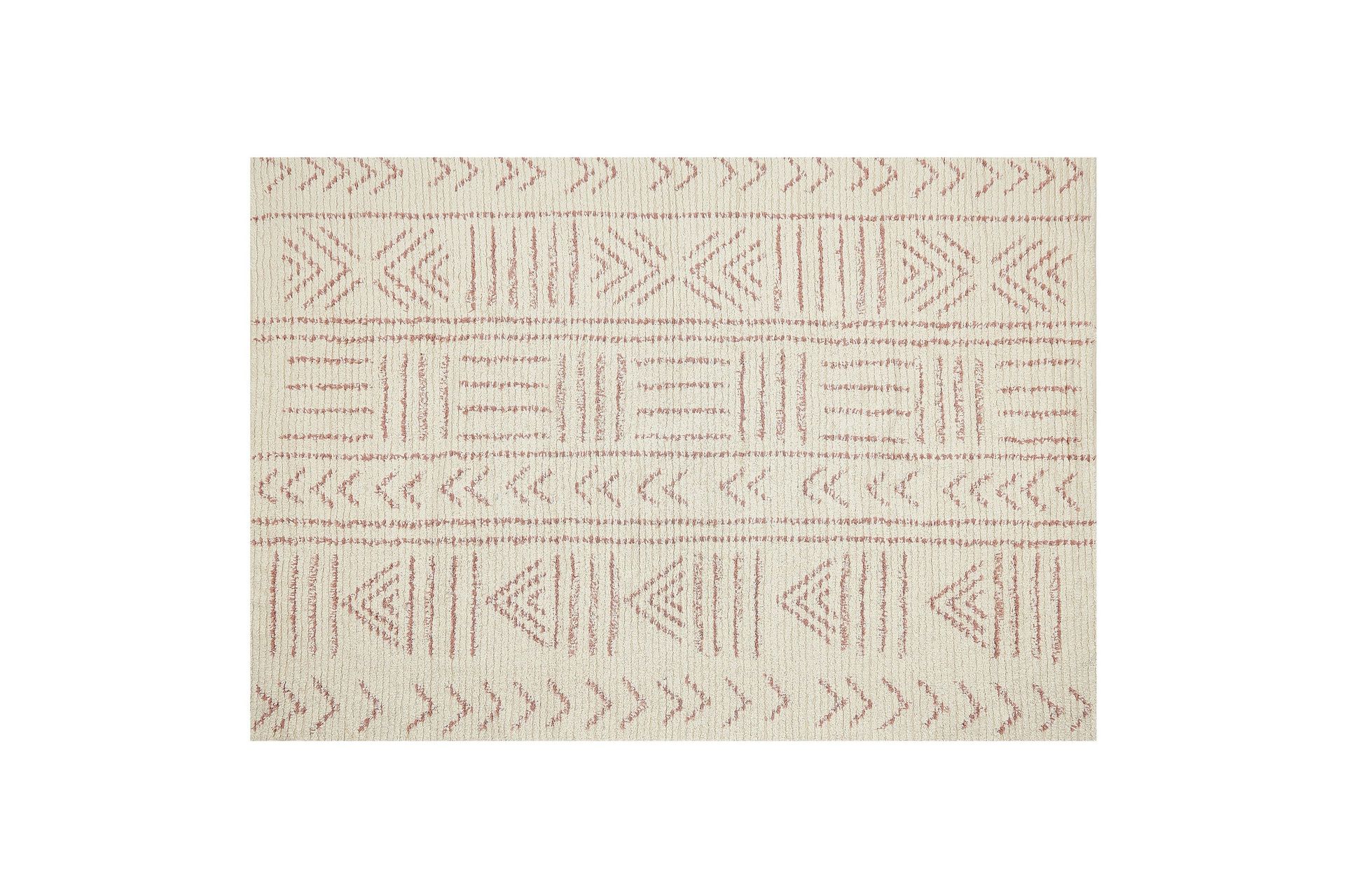 Edirne Bomullsteppe 140x200 cm - Beige