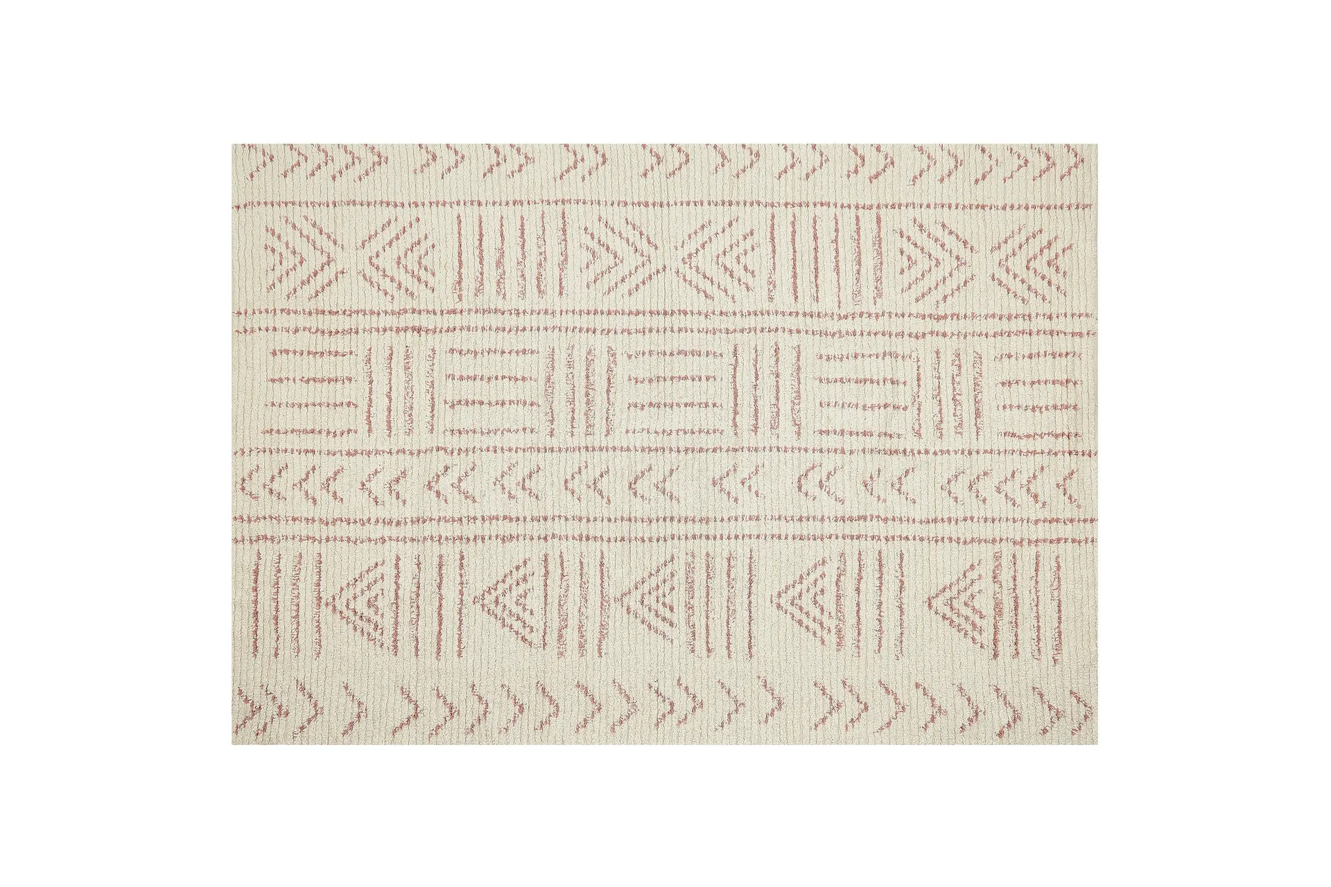 Edirne Bomullsteppe 160x230 cm - Beige