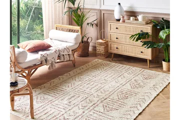 Edirne Bomullsteppe 160x230 cm - Beige - Tekstiler - Tepper & Matter - Moderne tepper - Bomullstepper
