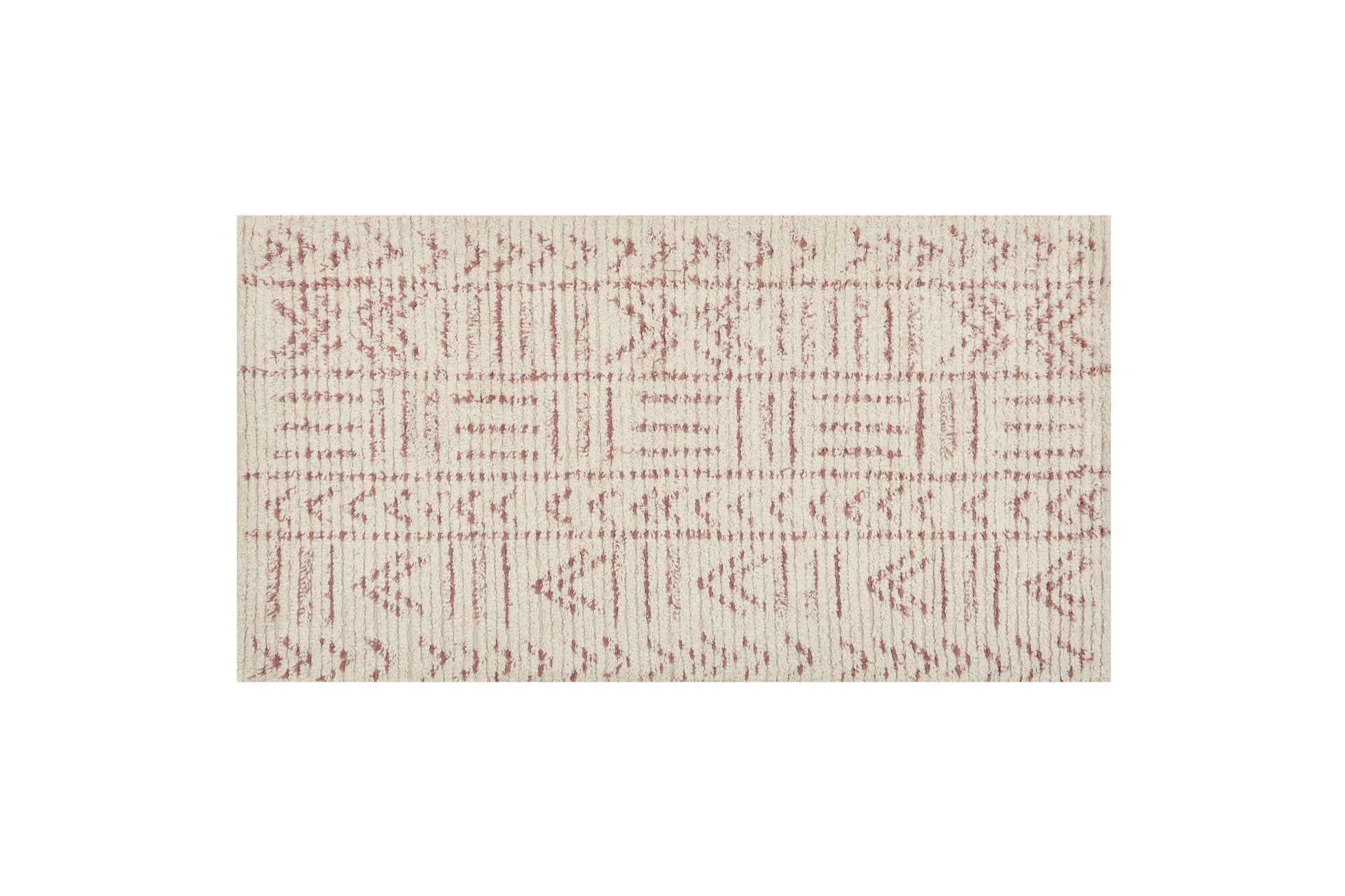 Edirne Bomullsteppe 80x150 cm - Beige