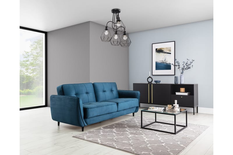 Elsher Ryematte Rektangulær 220x160 cm - Beige - Tekstiler - Tepper & Matter - Moderne tepper - Ryeteppe