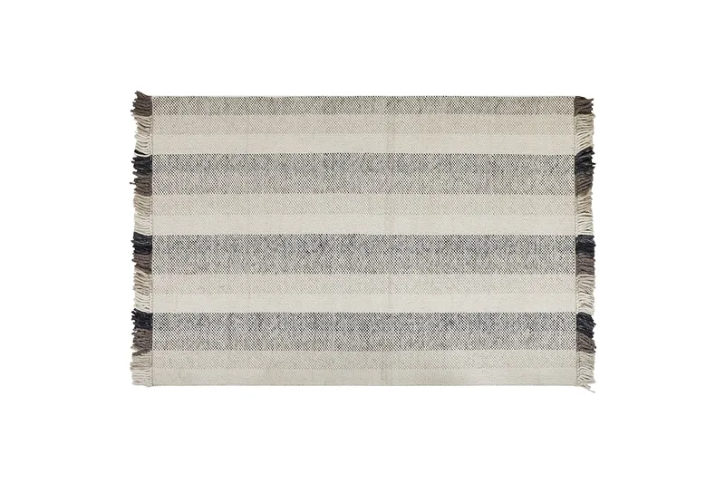 Emirler Ullteppe 160x230 cm, Svart/hvit