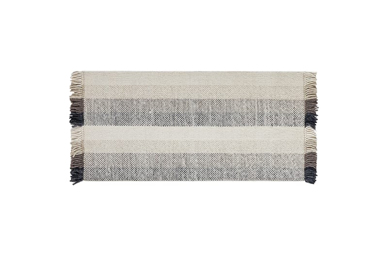 Emirler Ullteppe 80x150 cm, Svart/hvit