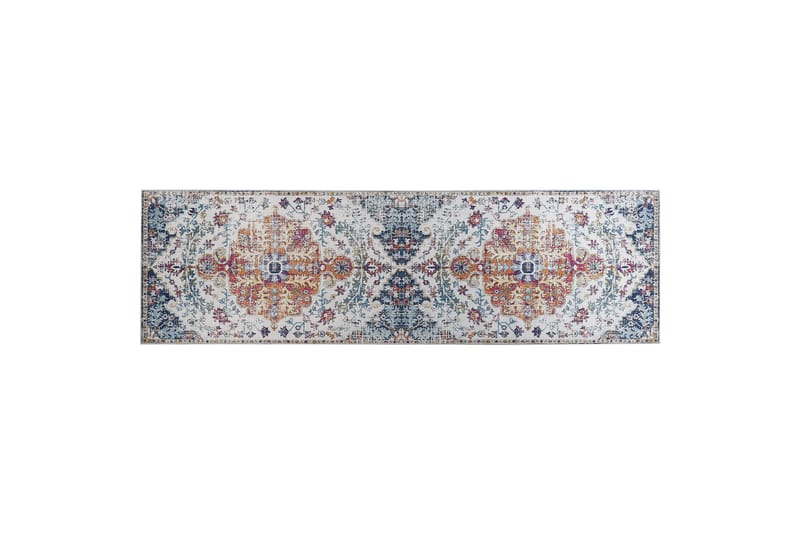 Enayam Ryeteppe 60x200 cm - Blå - Tekstiler - Tepper & Matter - Moderne tepper - Ryeteppe