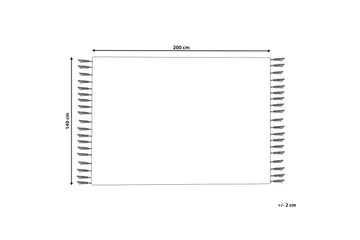 Eray Ryeteppe 140x200 cm - Svart/hvit - Tekstiler - Tepper & Matter - Moderne tepper - Ryeteppe