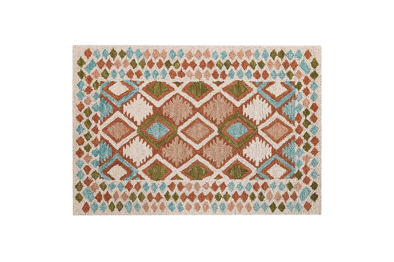Ermenek Ullteppe 140x200 cm - Beige - Tekstiler - Tepper & Matter - Moderne tepper - Ullteppe