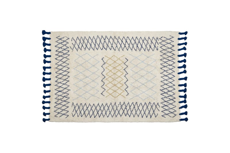 Erzincan Bomullsteppe 140x200 cm, Beige