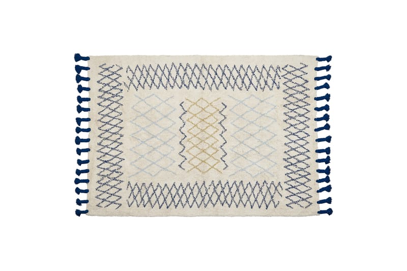 Erzincan Bomullsteppe 140x200 cm - Beige - Tekstiler - Tepper & Matter - Moderne tepper - Bomullstepper