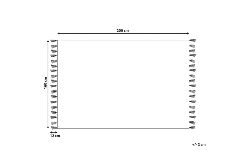 Erzincan Bomullsteppe 160x230 cm - Beige - Tekstiler - Tepper & Matter - Moderne tepper - Bomullstepper