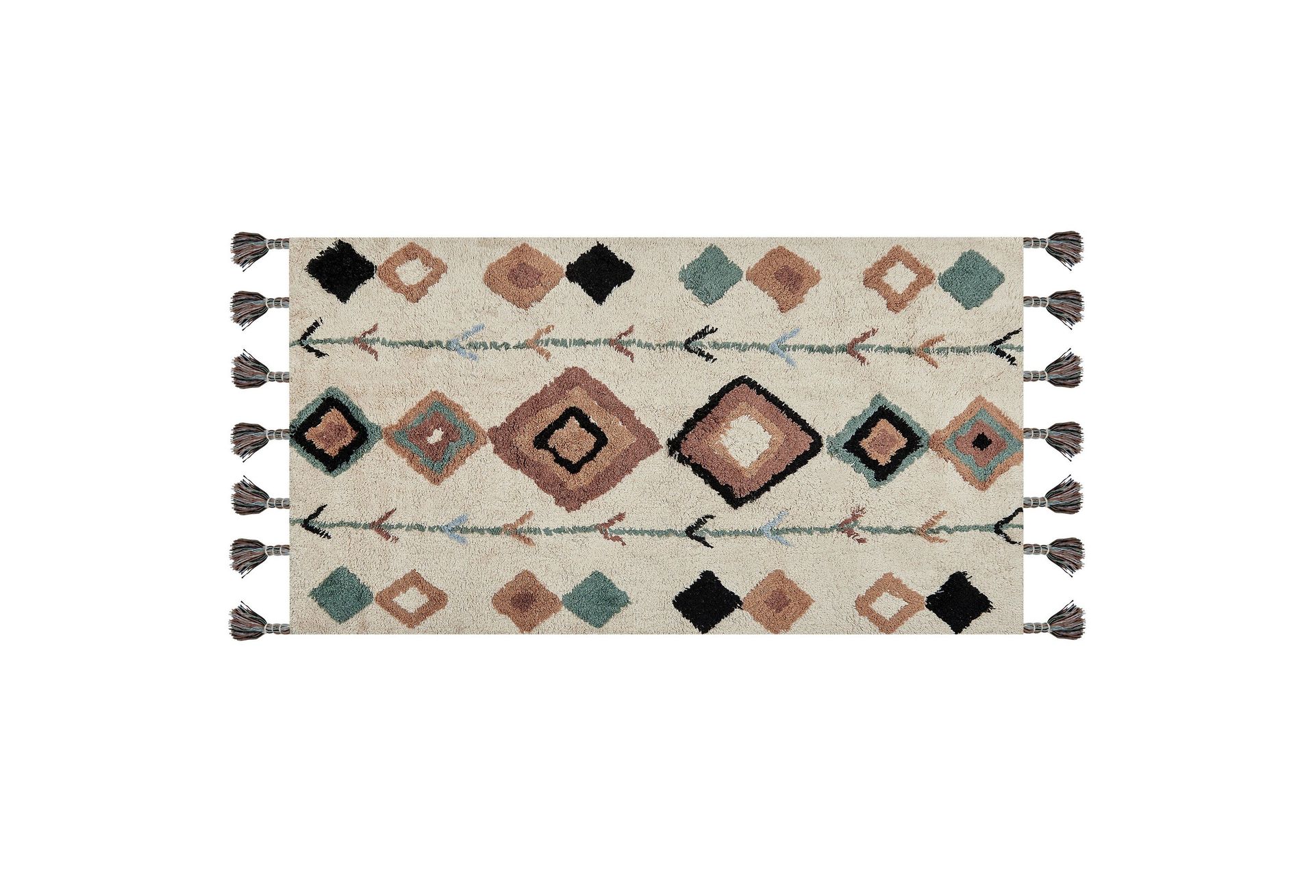 Eskisehir Bomullsteppe 80x150 cm - Beige
