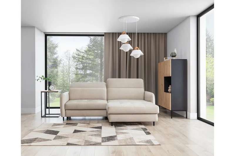 Eustache Ryematte 180x120 cm - Beige - Tekstiler - Tepper & Matter - Moderne tepper - Ryeteppe