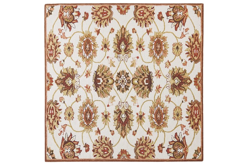 Ezine Ryeteppe 200x200 cm - Beige - Tekstiler - Tepper & Matter - Moderne tepper - Ullteppe