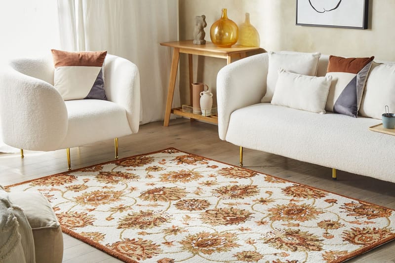 Ezine Ryeteppe 200x200 cm, Beige
