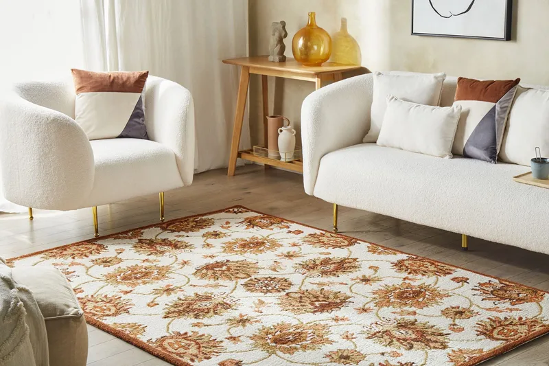 Ezine Ullteppe 140x200 cm - Beige - Tekstiler - Tepper & Matter - Moderne tepper - Ullteppe