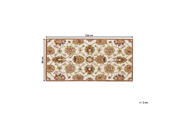 Ezine Ullteppe 80x150 cm Kvadratisk - Beige - Tekstiler - Tepper & Matter - Moderne tepper - Ullteppe